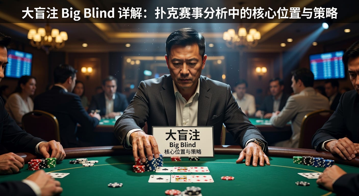 大盲注 big blind：下注基准与实战逻辑