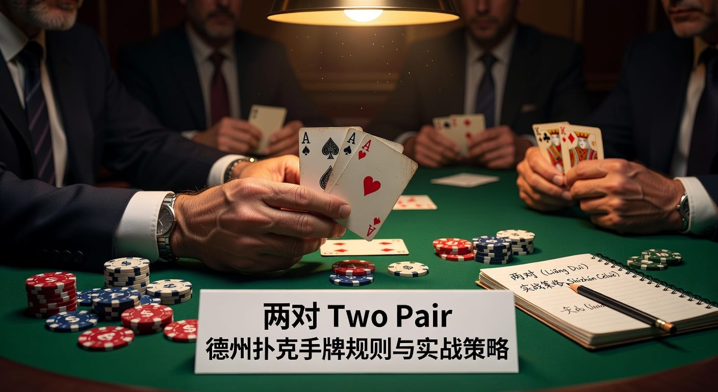 两对 two pair 实战解析：投注技巧里的牌型思维