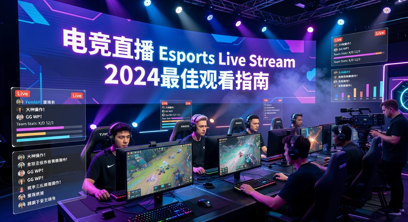 电竞直播 Esports Live Stream 最新观看指南