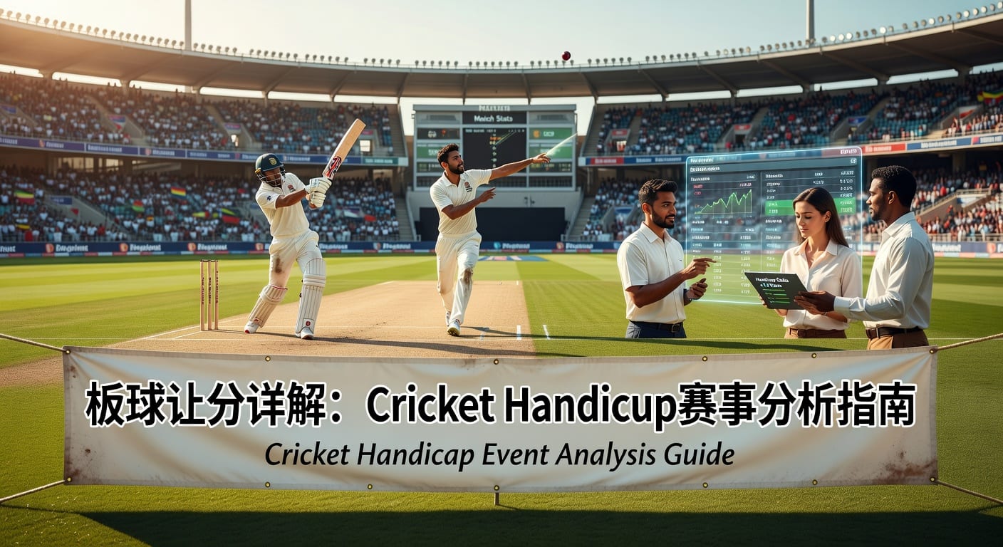 板球让分 Cricket Handicap 玩法与盘口解读