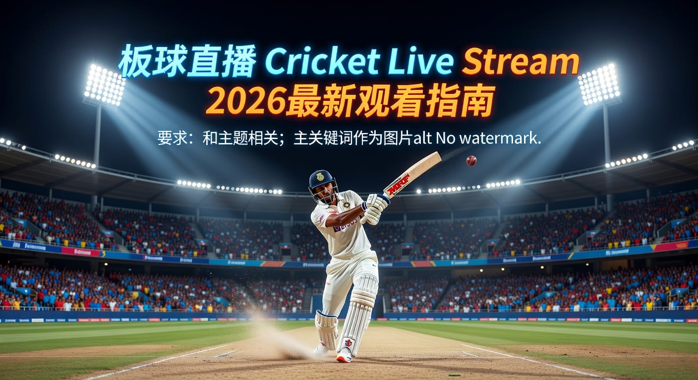 板球直播 Cricket Live Stream：观看路径与实用指南