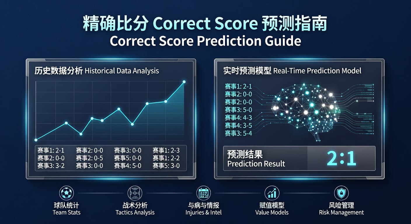 精确比分 correct score 实战指南与投注技巧