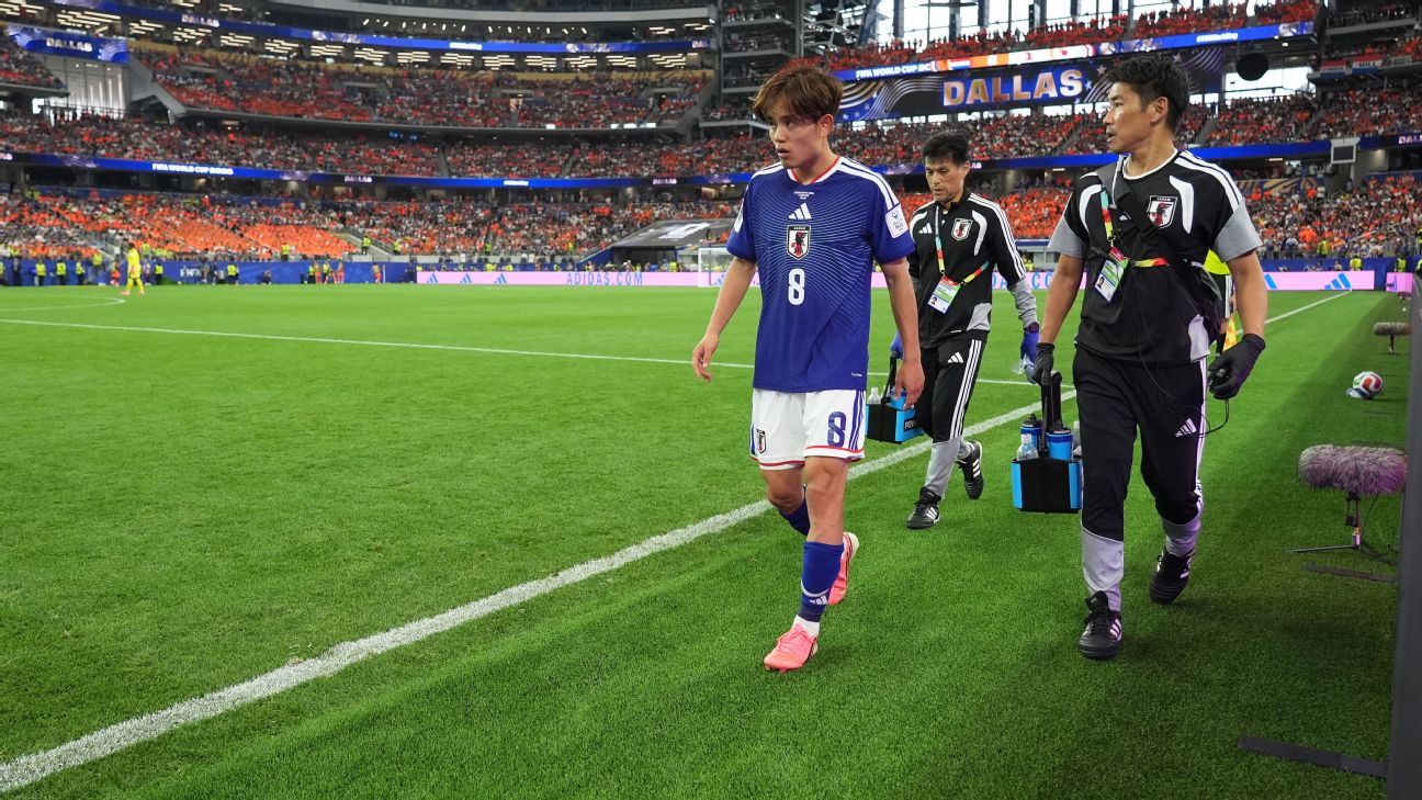 久保建英缺阵对阵巴西 日本盼在世界杯改写历史