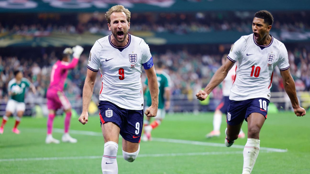 英格兰3-2险胜墨西哥，阿兹特克上演世界杯经典对决